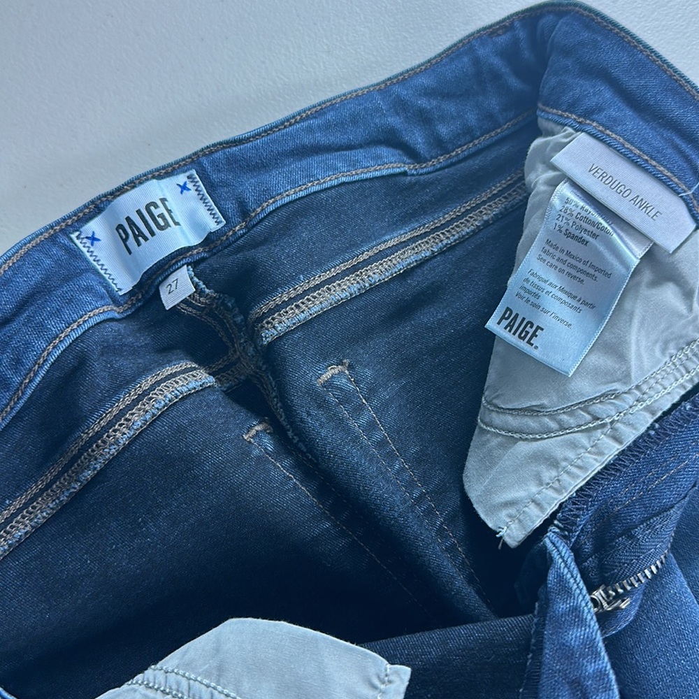 Paige blue jeans Size 27 - Picture 3 of 4